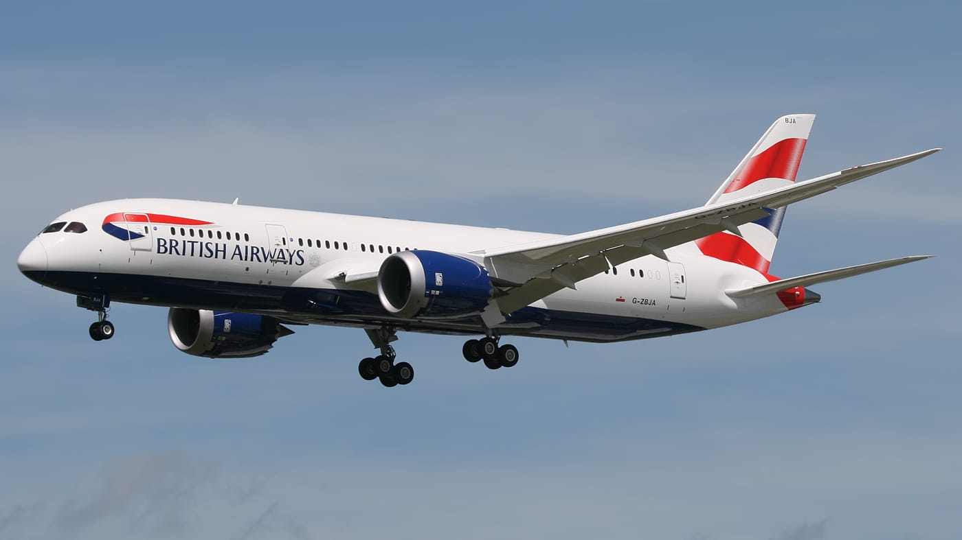 british airways boeing 787-8