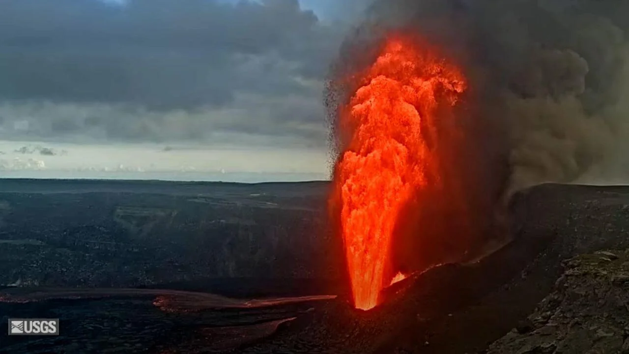Kilauea Volcano Erupts: Lava Fountains Soar Over 1,000 Feet