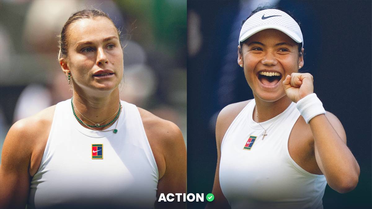 Emma Raducanu vs Aryna Sabalenka Wimbledon 2025 match action