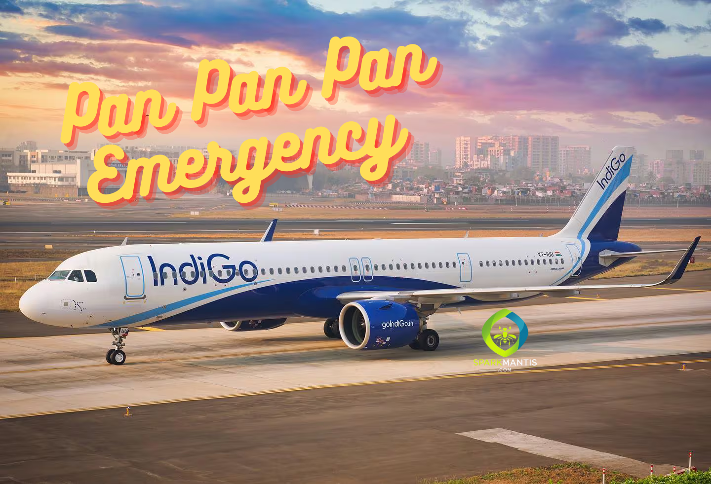 Pilots issuing pan pan pan call for urgent aircraft situation