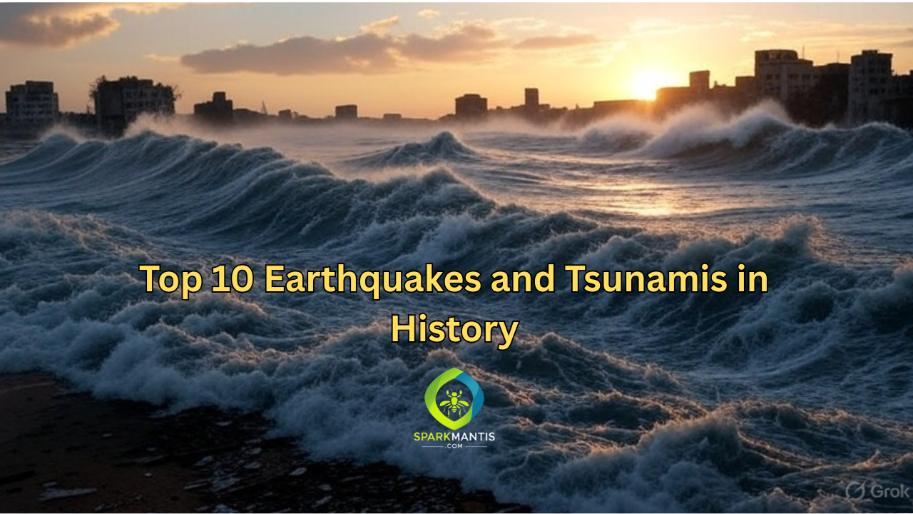 Top 10 Earthquakes and Tsunamis in History (Updated July 2025)