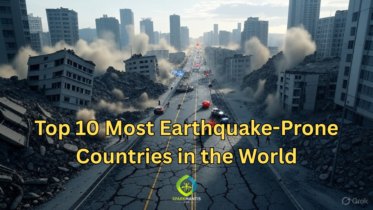 Top 10 Most Earthquake-Prone Countries in the World
